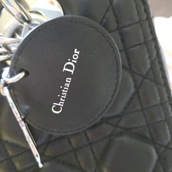 Lady Dior Medium Bag Lamb Leather - Picture 10 of 17